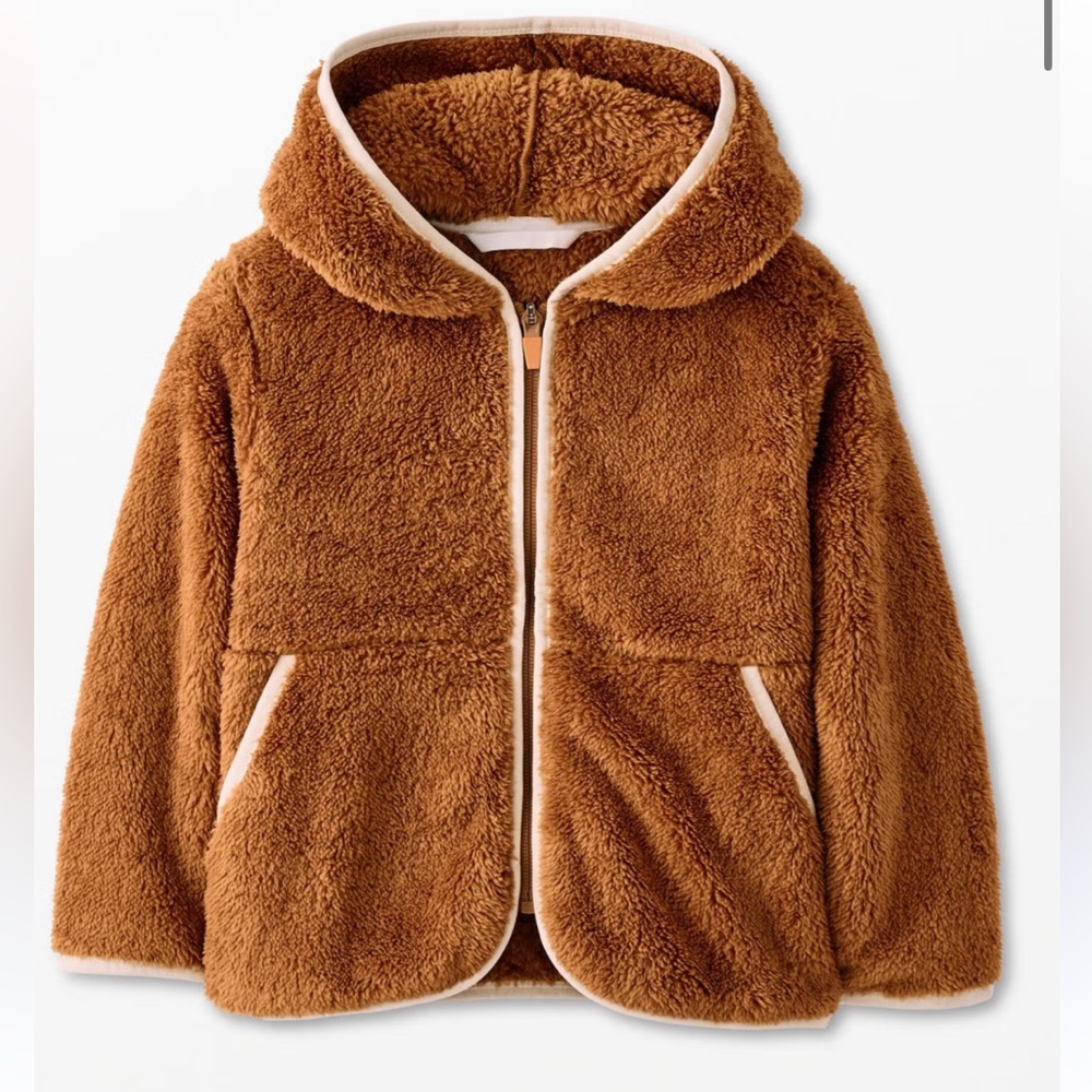 Marshmallow Fleece Zip Up Hoodie